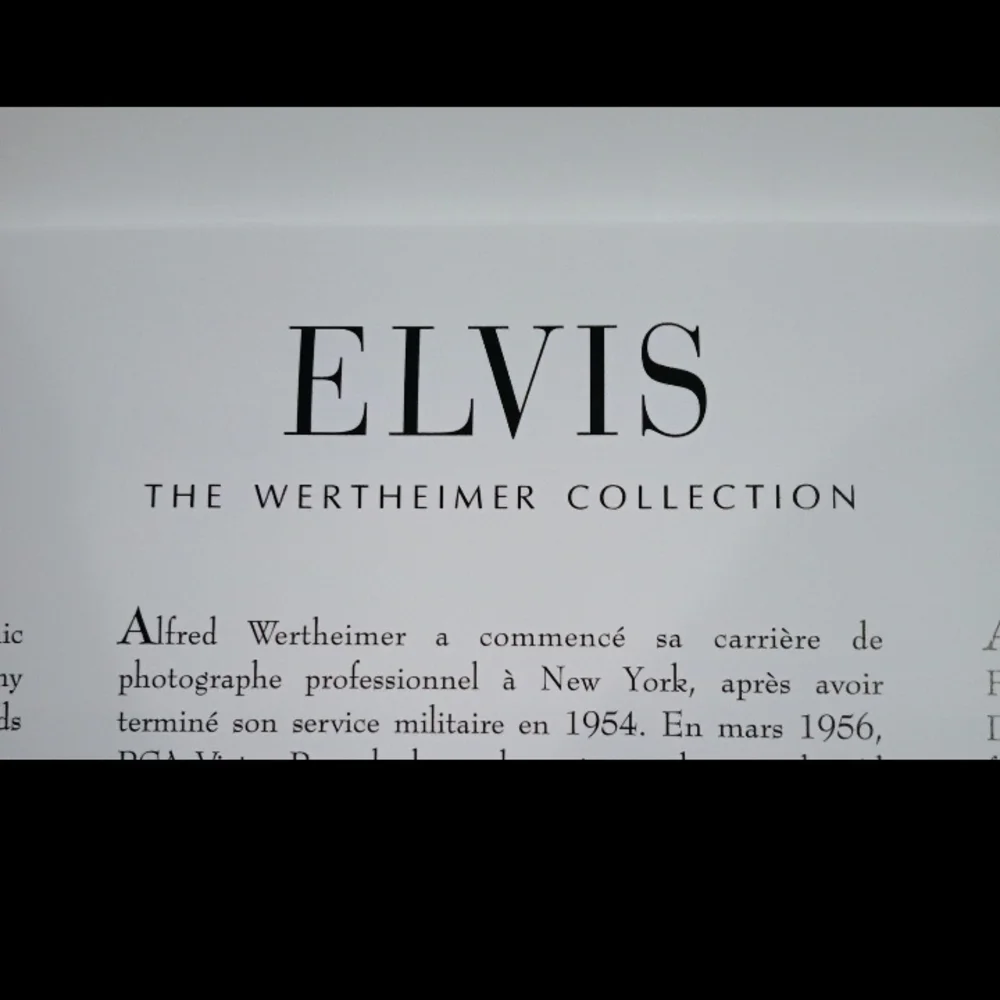 Elvis VTG 1997 Calendar Blk White THE WERTHEIMER COLLECTION New. Never Used Mint